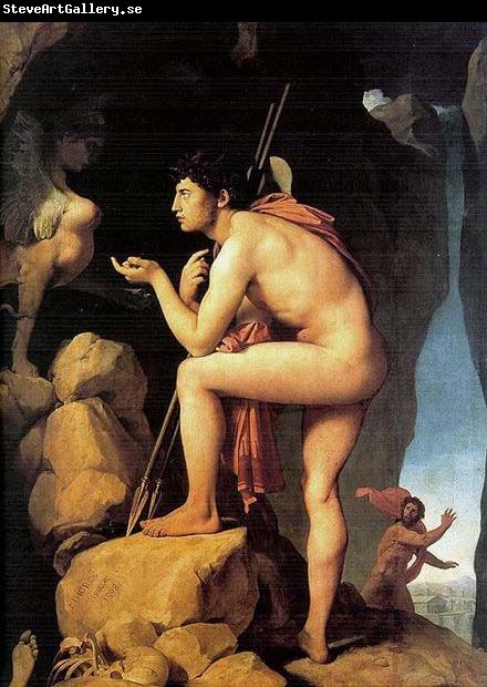 Jean Auguste Dominique Ingres Oedipus and the Sphinx